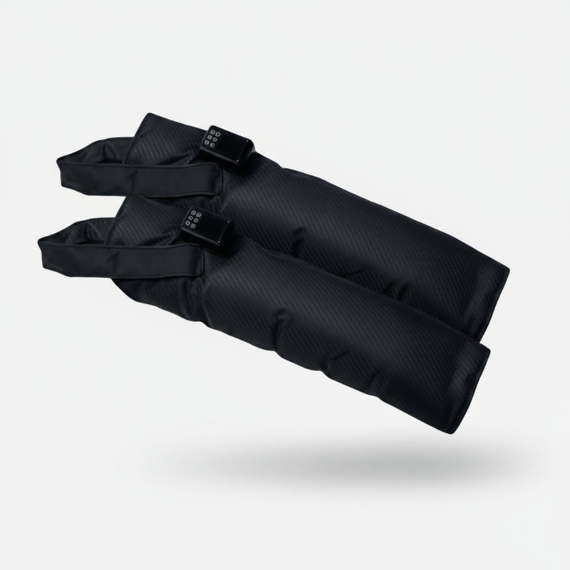 AeroSleeves Pro, a magnetic control unit on each sleeve